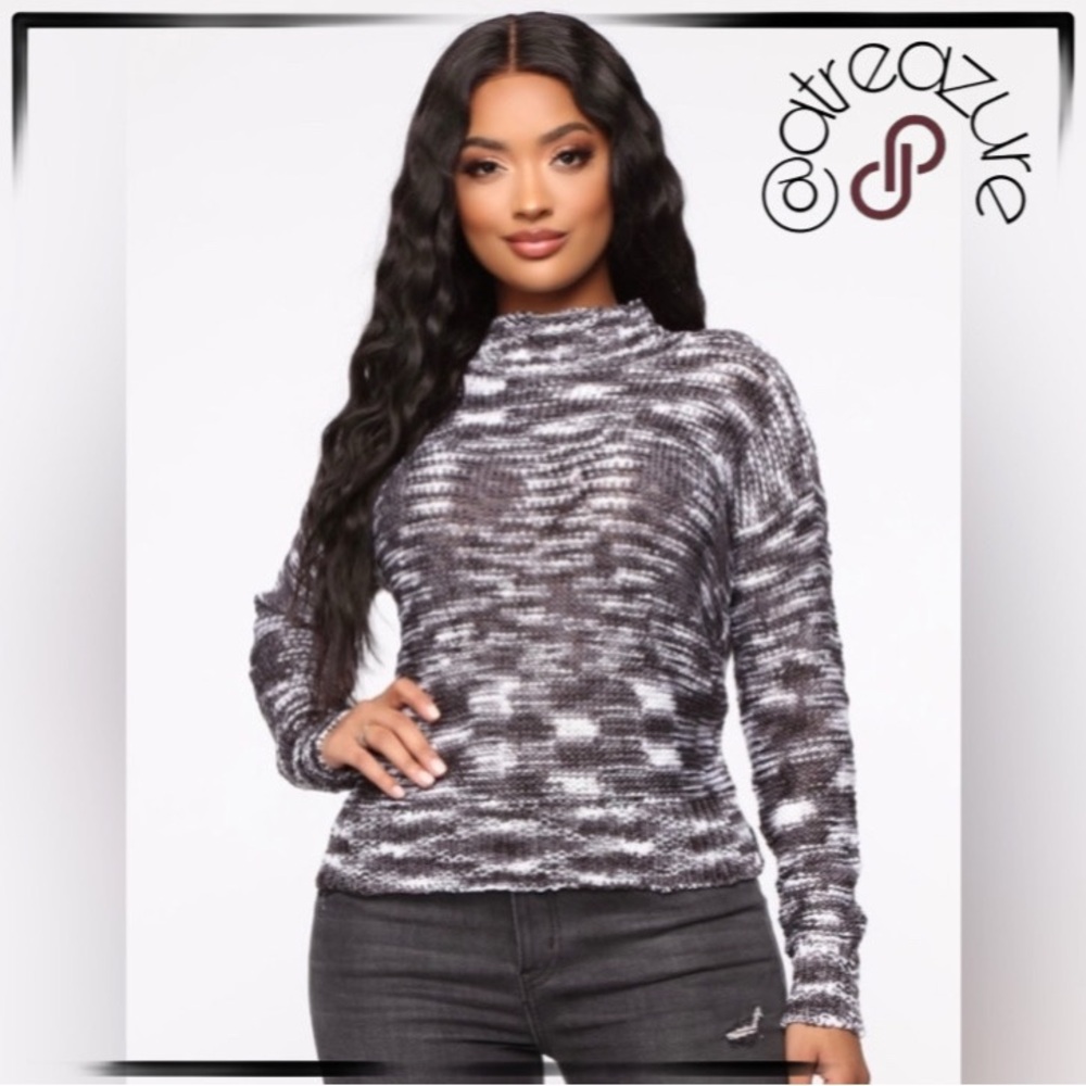 🆕 FashionNova Marbled Sweater